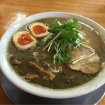 麺饗 松韻 - 麺饗 松韻 2015年12月 こってりプラス煮玉子 800円