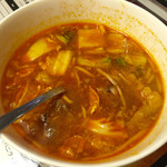 七厘焼肉　絆 - テールスープ