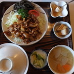 野麦 - 焼肉定食　税込￥９８０