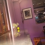 ロータスバゲット - 店内　イートイン　カウンター席