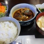 ほほえみカフェ - デミグラスソースが、めっちゃ美味しかったぁ☆