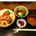 ファミリーれすとらん ひろせ 寿し正 - 漁師丼（2015.11）