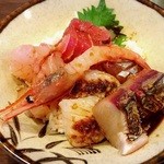 ファミリーれすとらん ひろせ 寿し正 - 漁師丼（2015.11）