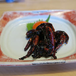 うなぎ亭 友栄 - 青うなぎ 割きたてのきも（たれ）