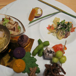 うなぎ亭 友栄 - 旬菜いろいろ　ズームアップ