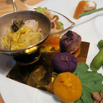 うなぎ亭 友栄 - 旬菜いろいろ　ズームアップ