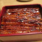 うなぎ亭 友栄 - 上うな重（きも吸・おしんこ付）ズームアップ