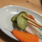 うなぎ亭 友栄 - 肝吸い＆お新香喰らう