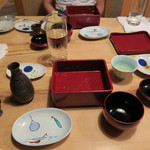 うなぎ亭 友栄 - 各種料理　完食