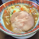 石臼玄麦自家製らーめん 丸竈 - 味噌ラーメン