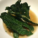 レフェルヴェソンス - 2015/12_枯葉のよう～のどぐろのソテとかぼすのサバイヨン、滝野川牛蒡のピュレ、ユリ根、黒キャベツ