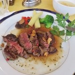 レストラン・ルーブル - 特選牛フィレ焼き加減