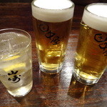 Tanaka Ya - 生ビールと山崎ハイボール