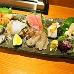 すし処 錦 - お造り盛り合わせ