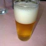 茨城ゴルフ倶楽部レストラン - ★朝一番の瓶ビール