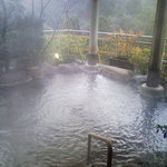 山中温泉　花紫 - 最上階の露天風呂