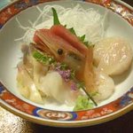 第一滝本館 - 夜：部屋食/デラックス上膳/造り北海幸五種