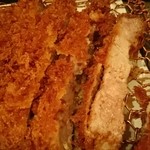 とんかつ マンジェ - マンジェとんかつ定食♪