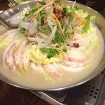 Idaten - 豚肉と白菜のミルフィーユ鍋