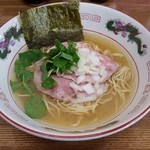 きくや - 201512煮干し中華そば(塩)\780