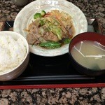 勝乃屋 - 生姜焼き定食