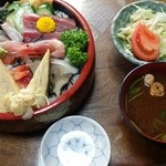 久寿し - ジャンボちらし寿司　￥1,575(税込)