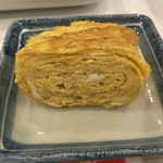 粋幸庵 - 玉子焼き、アップ