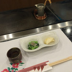 粋幸庵 - 熱燗&お通し