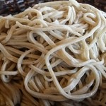 快庵 - 【H27.12.3】石倉葱の天もり蕎麦１０００円。
            