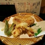 板前料理 ひろ八 - ちくわの天ぷら