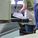 沖食堂 - チャーハンを作るおばさん