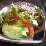 日本料理 利休 - 野菜サラダ