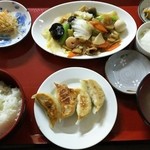 康記餃子 - 700円の八宝菜定食(^^ゞ