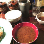 あげづき - 赤だしとご飯