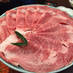 人形町今半 - しゃぶしゃぶのお肉