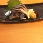 魚河岸料理 ざこば - しめ鯖きずし