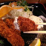 Resutoran Joikirakuya - 牡蠣フライ定食　　　　　　　880円