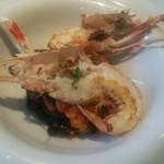 クッチーナ イタリアーナ ガッルーラ - てなが海老魚介のソースパスタ