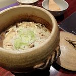 耽美 下村 - 鶏と茸の御飯