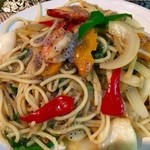 Thai style spaghetti