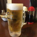 のっけ家 - 生ビール400円