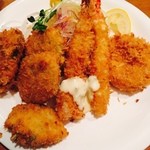 さんきち - しそヒレ盛り合わせ