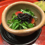 草喰 なかひがし - 海老芋　香茸