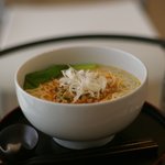 ブックカフェ 閑古堂 - うーめん、￥７００