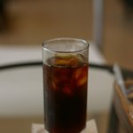 ブックカフェ 閑古堂 - アイスコーヒー、￥３００