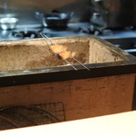 梶川 - ブリを焼いてます