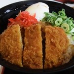 吉兵衛 - 温玉かつ丼