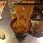 赤いとんがらし - しめのうどん