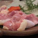 近江牛 焼肉竹 - 川俣しゃも　もも　　　　　\980　