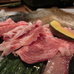 近江牛 焼肉竹 - スジ　　　　　　　　　　　\480